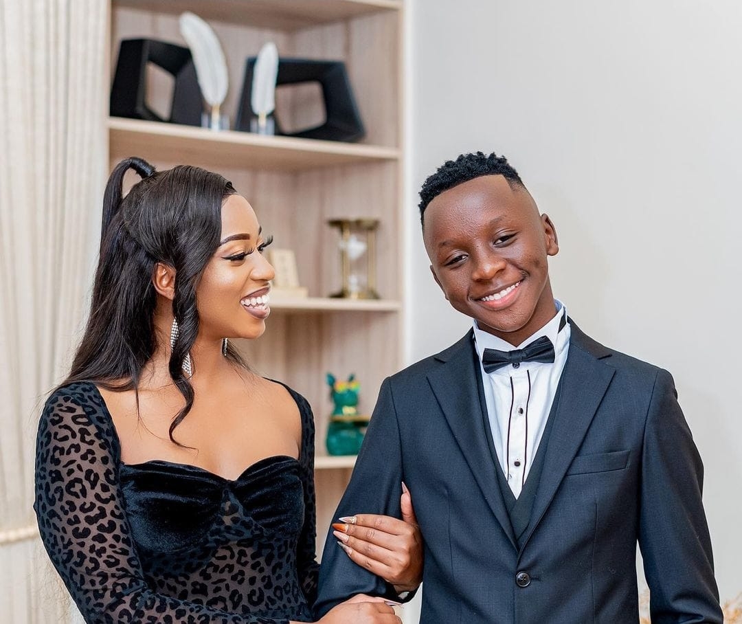 Diana Marua aandika barua kali ya motisha kwa mwanawe wa kulea Morgan Bahati