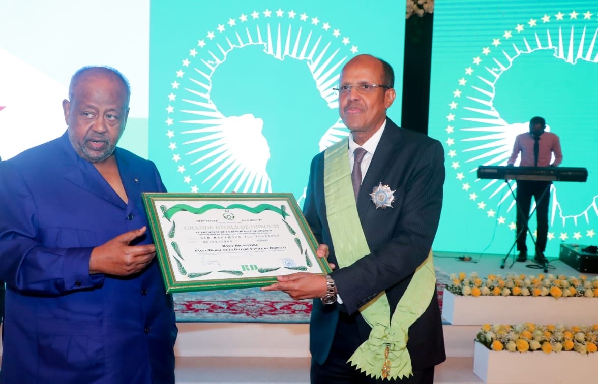 Mahmoud Ali Youssouf Apokea Tuzo ya Heshima Wiki 2 Baada ya Kumbwaga Raila Katika Kinyang’anyiro cha AUC