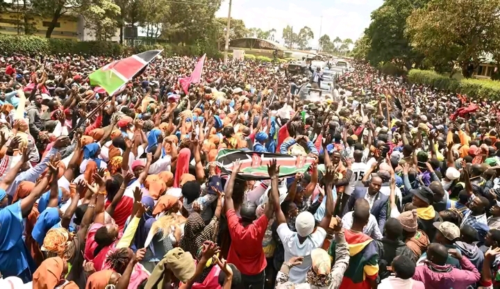 Ruto apokelewa kwa kishindo Mlima Kenya