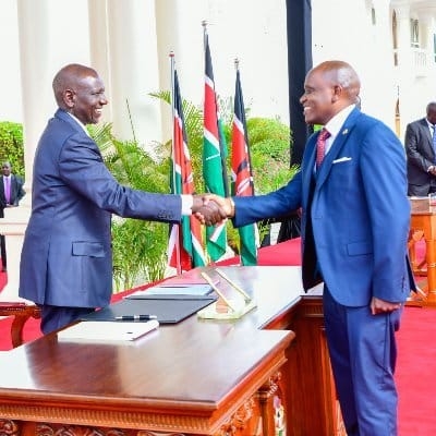 Dennis itumbi na farouk Kibet ndio wanaoendesha serikali Gachagua adai