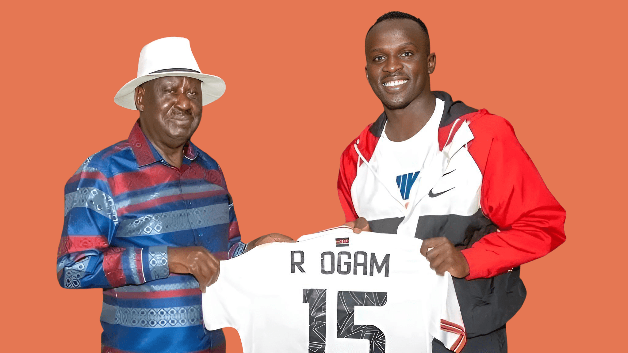 Raila Akutana na Ryan Ogam, Anamtakia Heri Anapoelekea Austria