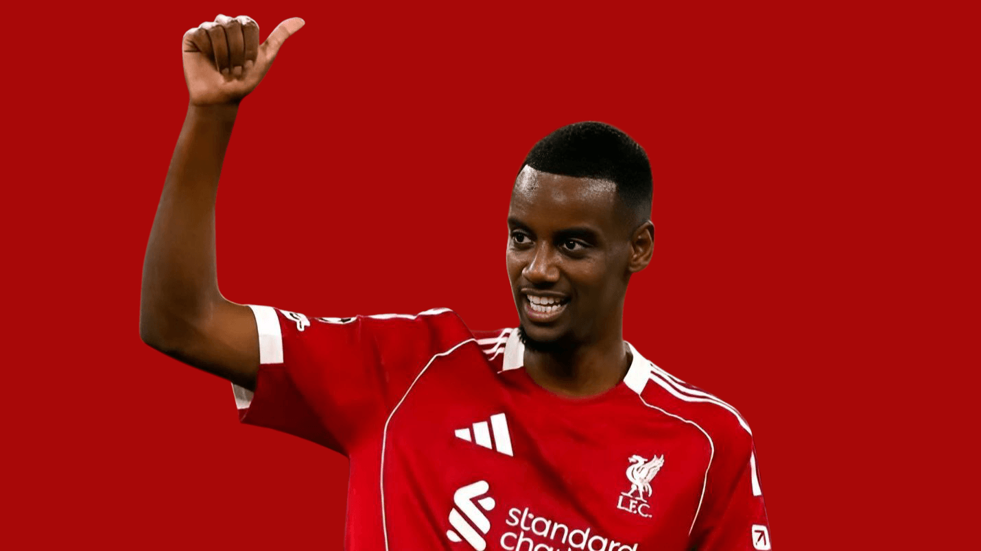 Isak Aamini Liverpool Itacharaza Manchester United